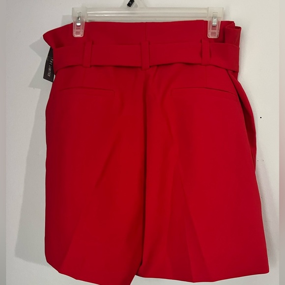 The limited red paper bag waist shorts size 14 - Picture 4 of 4